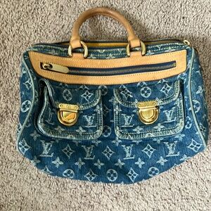 Louis Vuitton denim neo speedy.